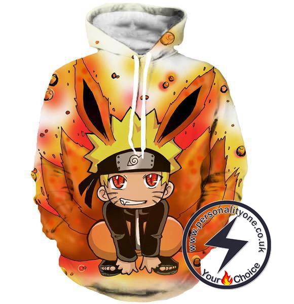 Naruto - Kid Uzumaki Zip Up - Hoodies